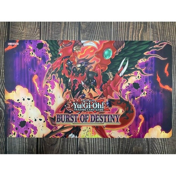 Yu-Gi-Oh Destiny HERO Destroyer Phoenix Enforcer Burst of Destiny Playmat TCG - Picture 1 of 1